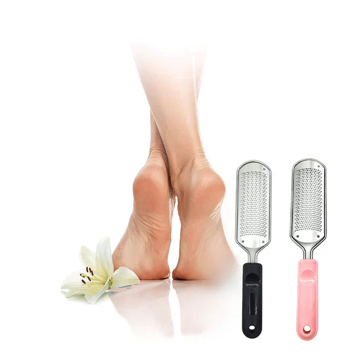 Lime à Pied Double Face de Soins des Pieds - Grattoir à Pied Multi-Usage