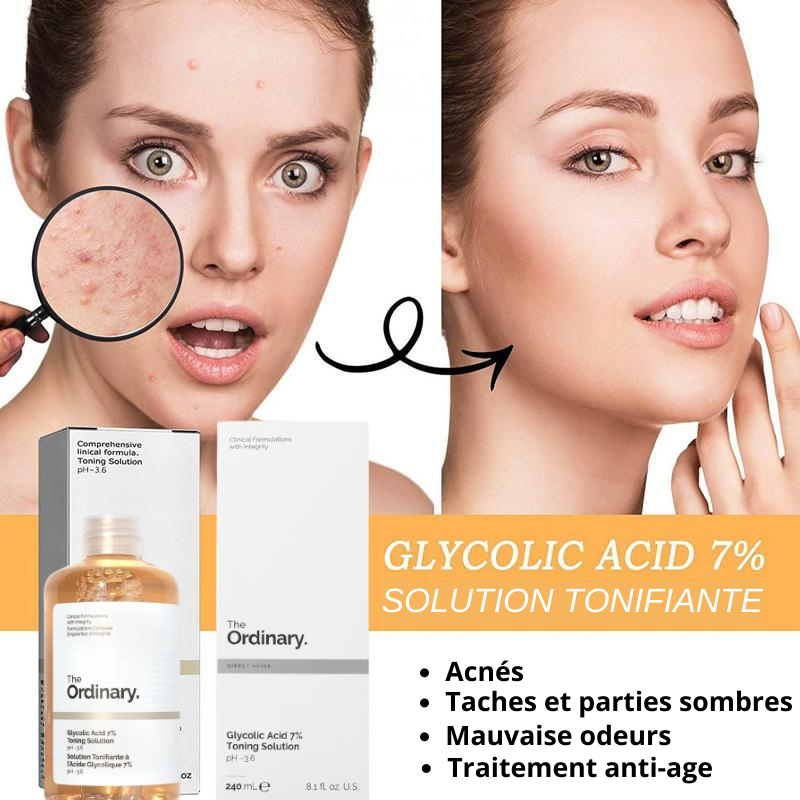 Acide glycolique 240ml = 1 Serum offert (BN)