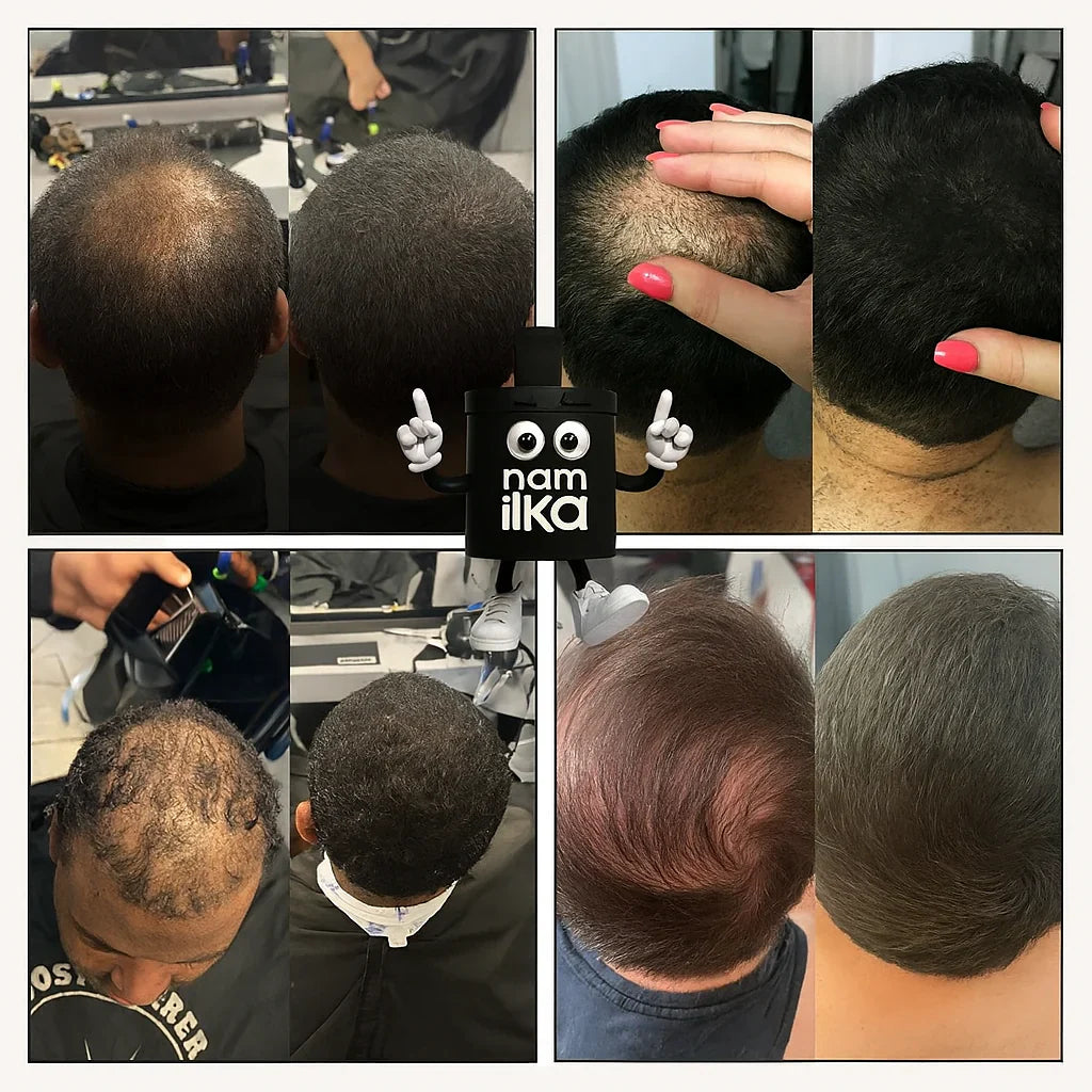 Camouflage Capillaire Professionnel Couleur Noire